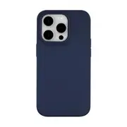 Dbramante1928 Monaco MagSafe iPhone 15 Pro Silicone Case - Blue