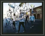 Imagine Dragons - ENTIRE GROUP - A4 SIGNED AUTOGRAPHED PHOTO POSTER
