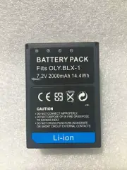 Battery + AC/DC Charger For Olympus OM SYSTEM BLX-1 BLX1 ON-1 OM1 SLR Camera