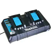 MAKITA 630860-8 Li-ion Dual Port Battery Charger 7.2v - 18v DC18RD