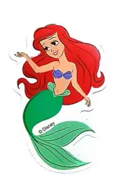 Disney Princesses The Little Mermaid ARIEL Anime Cartoon Water Resistant Sticker