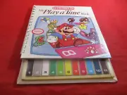 Nintendo My Play A Tune Mario NES Era 1989 Electronic Keyboard Book *NEW*
