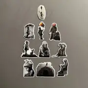 Banksy Museum New York City, New York Assorted Nine (9) Sticker Set