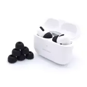 Dekoni AudioMemory Foam Earp Tips for Apple Airpods Pro (Single Pair – Large)