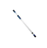 Transparent Acrylic Bansuri C Scale Right Handed Middle Octave (19 inch) .