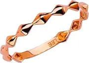 [JewelryWeb] 14k Rose Gold Stackable Band Ring Size 7-Stackable-Ring for Women and Men
