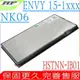 HP NK06 電池適用 Envy 15-1019tx，15-1020er，15-1021tx，15-1022tx，15-1030ef，15-1040er，15-1050ca，15-1055se，15-1150NR，15-1155nr，15-1970ez，15-j031tx，15t-1000，HSTNN-Q42C，NS09，VL841AA#ABB，570421-171，573673-25，573673-251