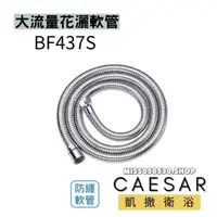 在飛比找蝦皮購物優惠-Caesar 凱撒衛浴 花灑軟管 BF437S 大流量 不鏽