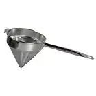 Stainless Steel Bouillon Strainer Reinforced Handle Mesh Strainer