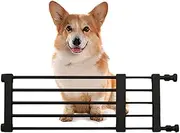 Puppy Gates For Home - Expandable No Drilling Puppy Fence, Bedroom Barrier For Small Medium Dogs For Home, Titanium Steel Freestanding Door For Kitchen, Balc