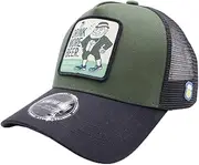 SUNNYDAY SUNDAY(サニーデーサンデー) Sunny Day Sunday Cap SUN-MCP02(J) Green x Black, Green x Black, Free Size