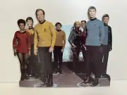 Official Star Trek Mini Standee - Never Displayed - 9"x7"