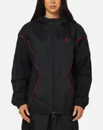 [JORDAN] Jordan Brooklyn Draft Jacket Black/black/red - Size 2XL 2XL Black/Black/Red