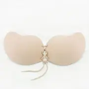 Lady Magic Bra Push-Up Strapless Self-Adhesive Gel Stick Backless A B C D 7005