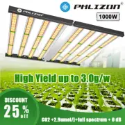 Spider 1000W LED Grow Lights Full Spectrum Dimmable Hydroponics Grow CO2 Indoor