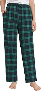 [Latuza] Women's Petite Cotton Lounge Pants Flannel Pajama Pants with Pockets