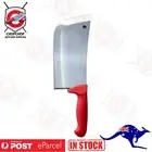 Diekensen Butcher Meat Cleaver Big Blade Red 9 in Cleaver Knife Cleavers Meats