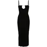 [Jacquemus] Jacquemus La Robe Sierra Knit Dress 34 FR BLACK