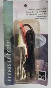 EKCO Immersion Heater #34062 UPC:070950004267 Heat Liquids Quickly New