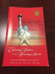 George W. Bush 55th Presidential Inaugural Guide Book 2005