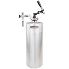 10L Mini Keg Faucet Pressurized Brewing Craft Beer Dispensing System Beer Brew