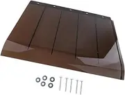 Generic Window Door Awning Canopy Impact Resistant Modern Rain Shelter Exterior Cover Porch Awning for Garden RV Outdoor Terrace, 40cmx35cm