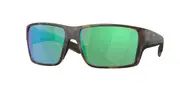 Costa Del Mar Reefton Pro Polarized 908015 Men's Sunglasses Tortoiseshell Size 63