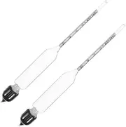 FONDOTIN 1set Versatile Lactate for Milk Accurate Density Measurement Easy to Use Hydrometer for Kitchen and Liquid Testing for Cow and Goat Milk 2pcs