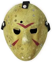 CASACLAUSI Jason Mask Cosplay Halloween Costume Mask Prop Horror Hockey Mask