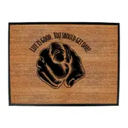 Life Is Good You Should Get One - Funny Novelty Doormat Man Cave Floor mat