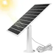 USB Solar Panel | Camera Solar Panel with 360 Degree Adjustable Mounting | IP66 Waterproof Charger Accessories with 360 Degree Adjustable Mounting for Phones, Electronics & Outdoor