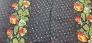 Vintage Fabric * floral * 100% cotton - 17.5"w x 40" L blue Andover Fabrics