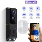 1080P Smart Video Doorbell Camera Wireless with Ring Chime AI Human Detection