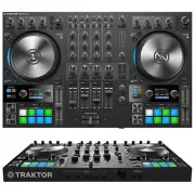 Native Instruments TRAKTOR KONTROL S4 MK3 4-Deck PCDJ Controller Haptic Drive