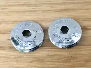 Specialties TA - Crank Caps - Chrome - old school bmx