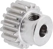 Gears Pinion Gear Set, Pinion Gear 1pcs Metal Spur Gear 3.175mm Shaft Hole Motor Gear 17T 19T 21T 22T 23T T 25T 26T 29T Motor Pinion Gears for Cars Hobby Model bore Shaft(24t)