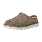 Mens UGG Tasman Shaggy Slippers - Smoke Plume Suede, Size 9 US [5950]