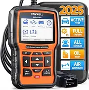 FOXWELL NT510 Elite Bi-Directional Scan Tool Fit for Mercedes-Benz Sprinter Smart Maybach, Full System Diagnostic Scan Tool OBD2 Scanner, Full Reset Services ABS SRS EPB, Auto Vin, Free Update