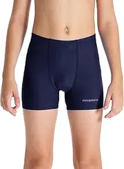 [DEVOROPA] Youth Boys Swim Shorts Square Leg Swimsuit Nylon Swimming Boxer Brief UPF 50+