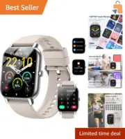 Starburst Color Bluetooth Fitness Watch with Activity Tracker and Call Function