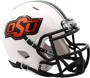 Oklahoma State Cowboys 2016 White Revolution Speed Mini Football Helmet