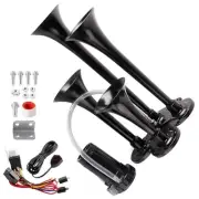 Train horn kit, .ultra loud dB. The Air horn with 4 speakers with button