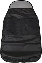 Seatback Protector Car | Multipurpose Kick Protection Pad | Auto Seatback Storage Bag, Waterproof for Dirt, Mud, Scratches, Stains