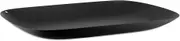 Alessi Moiré Mw70 Bt-Design Rectangular Tray in Steel Coloured with Epoxy Resin, Black with Relief Decoration, us:one Size