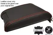 RED STITCHING SLIDING ARMREST REAL LEATHER COVER FITS BMW E39 1996-2003 (for: BMW)