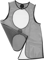 [DEARMAMY] Adjustable Art Apron for Chefs Bbq Grilling Bib Tpu Comfortable Fit for Kitchens