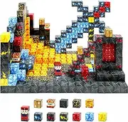MGOBOBTOY 108PCS Magnetic Building Blocks, Creative STEM Toy for Kids Aged 3+, Boys & Girls Toys, Magnetic Blocks,3D Print Puzzle
