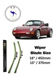 WIPER BLADE FOR Porsche 911 1994 - 1997 (993) Cabriolet (for: Porsche)