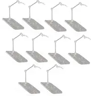 Premium Acrylic Figure Support Base Support Base Stand for 6 Inches Action Figures 10 Sets Household Decoration Sets
