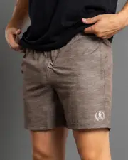 [Sparta] Sparta Men's Potential Elastic Waist Shorts in Sand Natural Size Small S Sand Natural